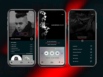 UI / Music Player adobe xd app apple music design inspiration music music player music player ui player ui redesign uidesign uiux uiuxdesign uix