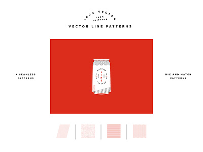 Vector Line Patterns pt.2 branding creative market packaging pattern patterns seamless stationary template texture ui ux vector