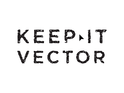 Keep It Vector adobe creative market custom font fonts illustrator logo template type ui ux vector