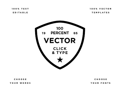 Type Templates pt.33 adobe bundle creative market custom design design studio font fonts illustrator template type typography vector