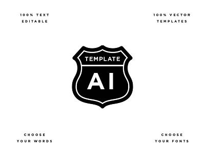 Type Templates pt.35 adobe creative market custom design design studio font fonts illustrator product template type typography ui vector