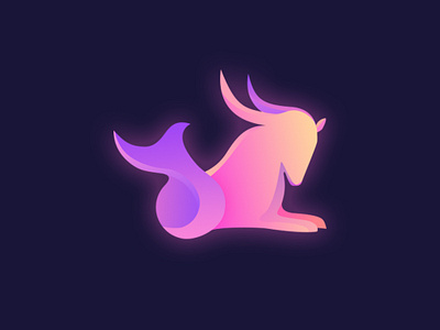 Horoscope_Capricorn icon illustration ui 插图