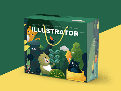 Illustartor park package branding design illustration packagedesign 插图 插画 设计