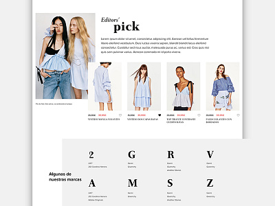 ZOCÖH Editor's pick clean fashion interface design minimal mobile responsive ui uxui web web design