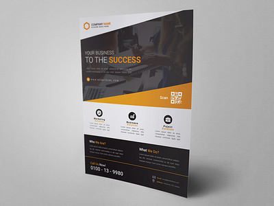 Corporate Business Flyer Template a4 brochure business corporate flyer graphic print stationary template