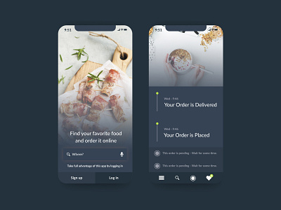 Food App UI Design