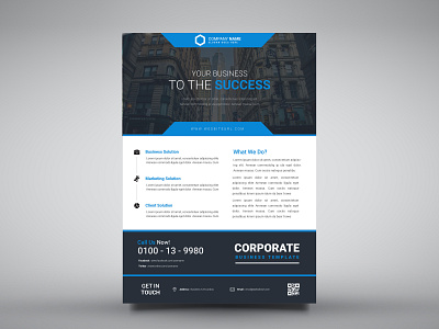 Business Flyer design template