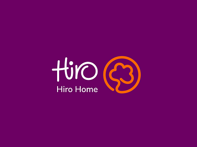 Hiro Home branding cotton design logo logotype towel