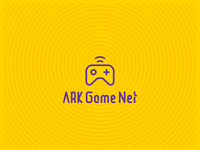 ARK Game Net branding design game logo logotype minimal playstation