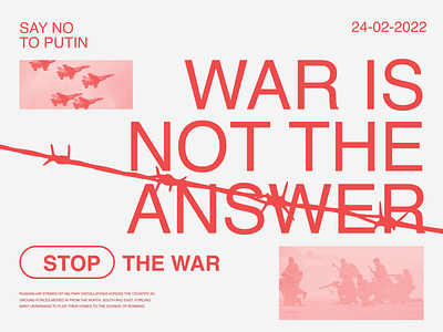 War is not the answer!