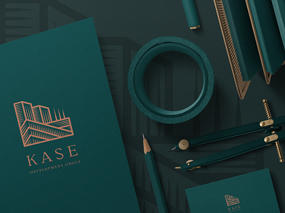 Kase Real Estate Branding bangalore branding branding design classic logo creative logo design graphic design logo design marketing real estate real estate logo sofisticated logo stationary stationery vintage logo