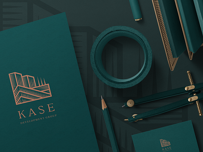 Kase Real Estate Branding bangalore branding branding design classic logo creative logo design graphic design logo design marketing real estate real estate logo sofisticated logo stationary stationery vintage logo