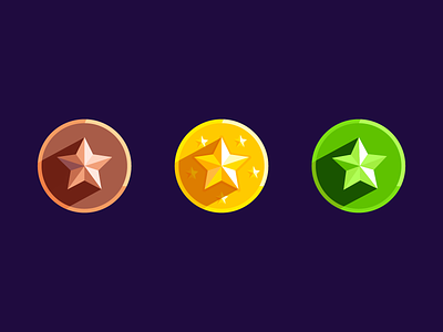 Gamification Badges 3d badge badge badgedesign badges game badge gamification badges golden badge icon neumorphism star badge ui