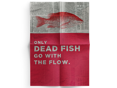 Fish fish photoshop poster quotes