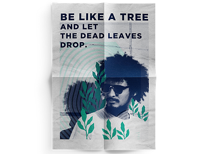 Tree photoshop poster quotes tree