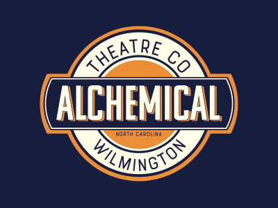 Alchemical Theatre Co. craft beer logo logo design theatre wilmington