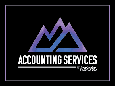 Accounting Services by Katherine accounting logo logo design outdoor