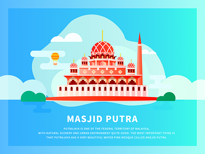 Masjid Putra illustration