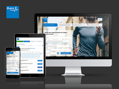 Bupa UK Online Booking Tool