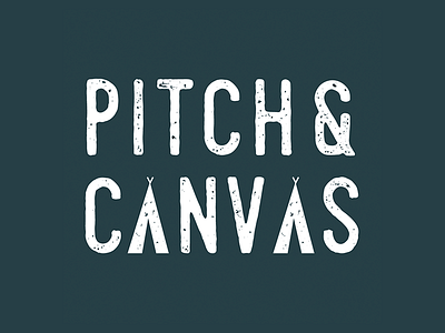 Pitch and Canvas branding branding design graphic logo