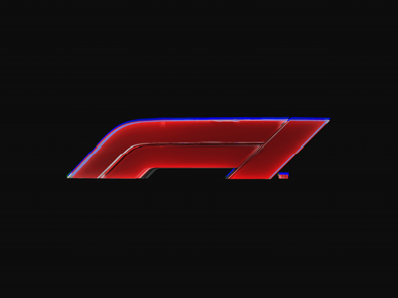 Formula 1 Logo Animation 3d 3d animation after effects animation branding cinema 4d graphic design logo motion motion graphics