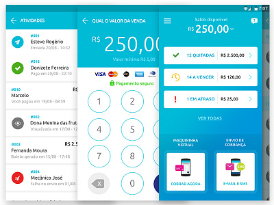 Moneto Invoice app android app design mobile new ui ux