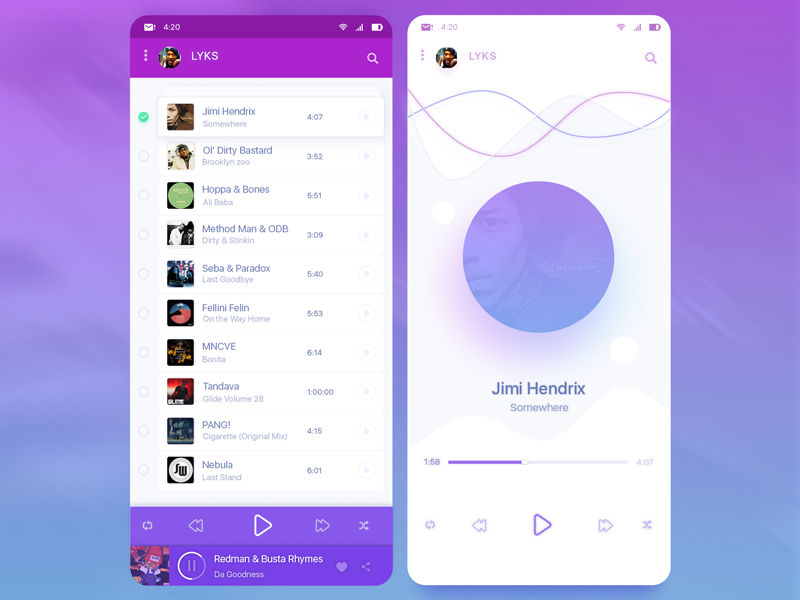 App Music Player By Denis Vavilov On Dribbble