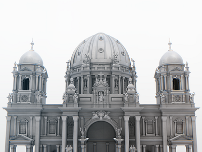 Berlin Cathedral 3D model