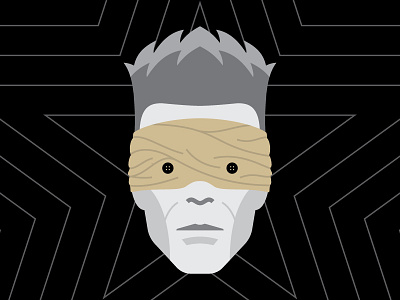 Blackstar Bowie bowie david bowie face illustration music portrait vector