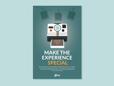 Values Poster - Make the Experience Special