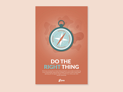 Values Poster - Do the Right Thing
