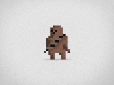 Chewie chewbacca chewie fur pixel pixel art pixel press star wars