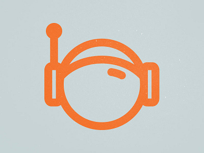 Space Face astronaut helmet logo space