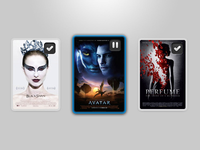 Watched Unwatched icon media center movie movie poster plex skin unwatched watched