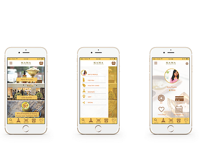 Mobile App Design: Wellness Lifestyle Consultant