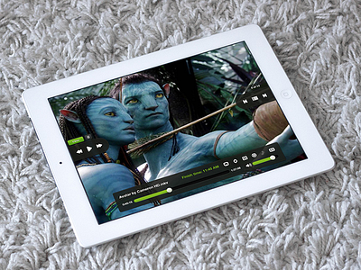 Oplayer app design ios ipad iphone music oplayer play player ui video