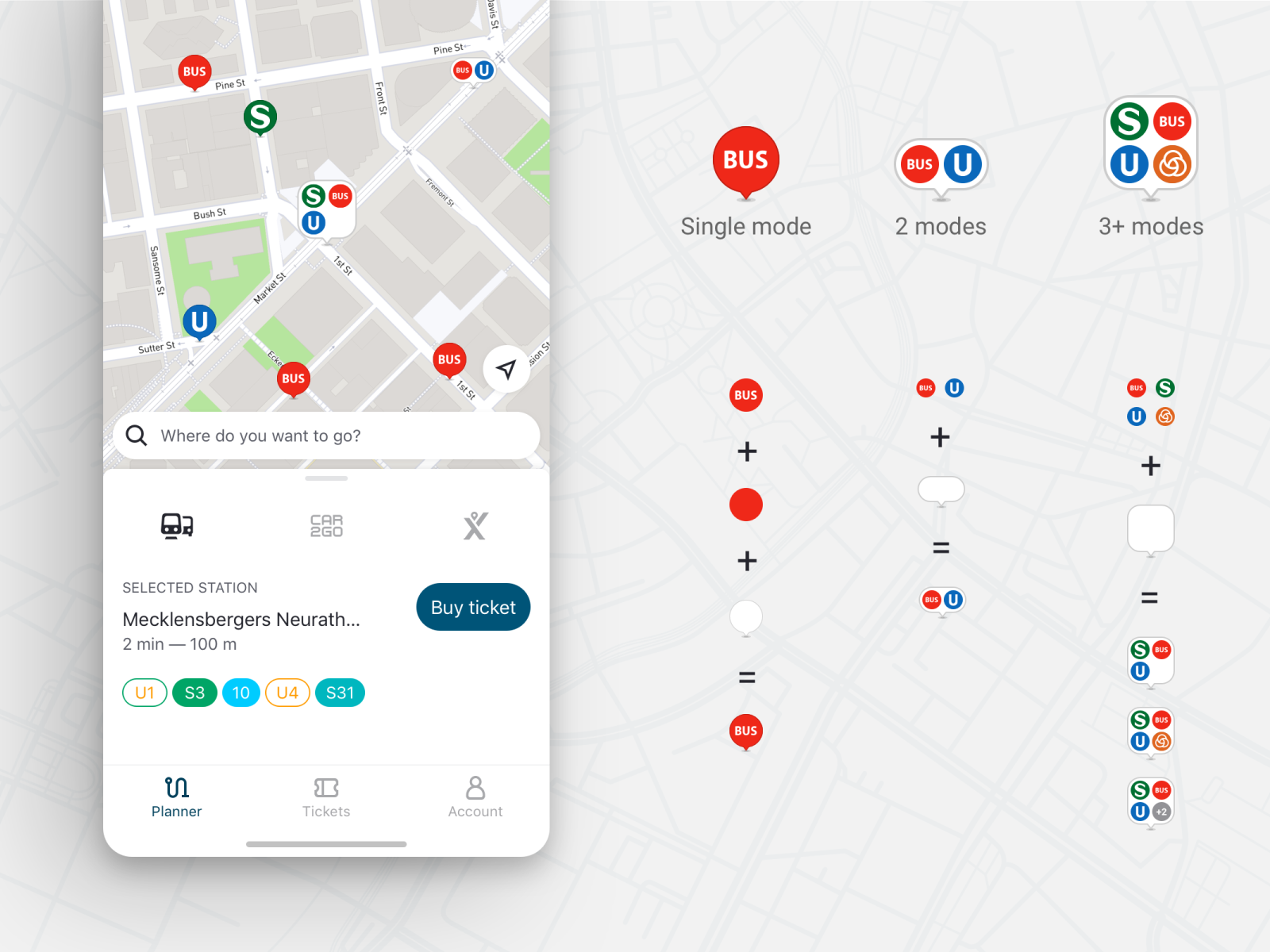 Map Pins Component setup by Sepeda Rafael for Reach Now Product Design ...