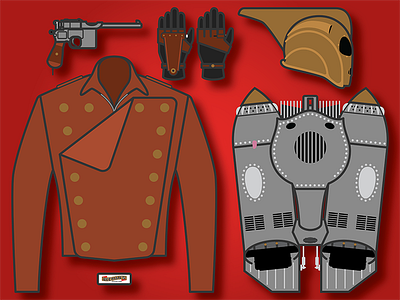 The Rocketeer Icons