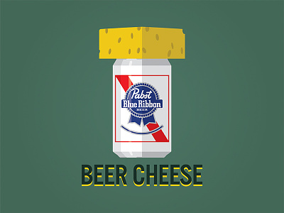 Beer Cheese beer cheese cheesehead football green bay illustration nfl packers pbr