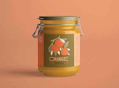 Package Design branding colour design food illustration jam logo package provisions surface design
