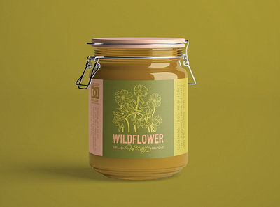 Honey Package Design branding color colour design draw illustration logo packaging