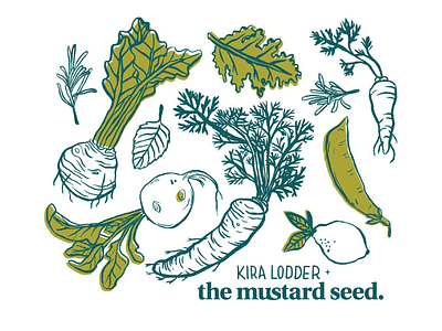 Tote Bag Illustration illustration surface design vegetables
