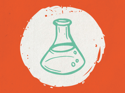 Beaker Icon award beaker design education icon inconography research science stem