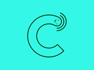 C c character face finger illustration logo logo mark logotype mark tech type typography
