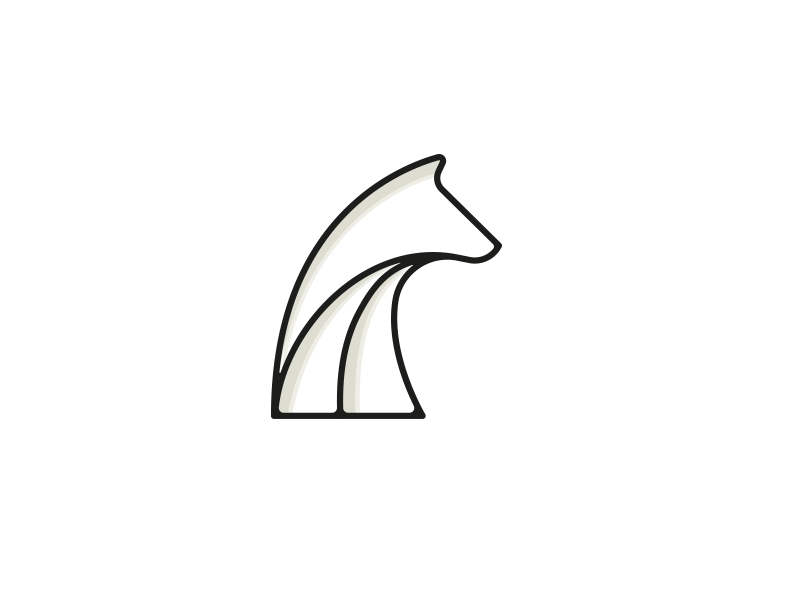 Animaux colour animal typography letter logo design logos icon typeface mark logomark logotype logo