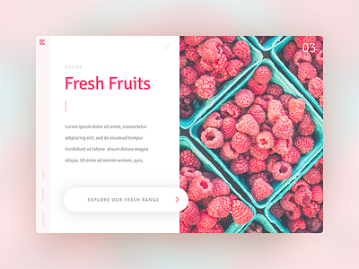 Daily Ui 3 Fruity