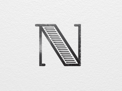 N animated gif colour gif logo logomark mark n texture typo typographic typography