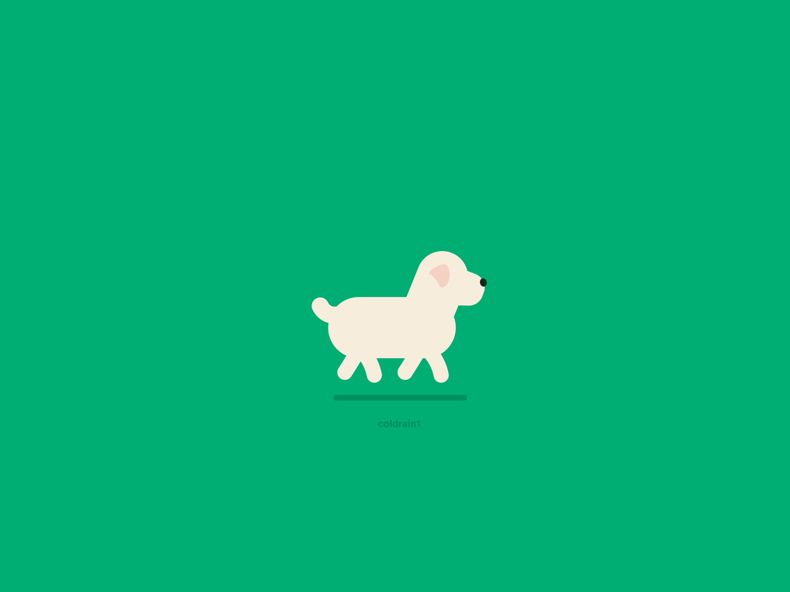 Walk The Dog animate branding 插图 活跃 设计