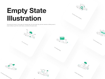 Empty state illustration branding design illustration illustrations ui 应用 插图 活跃 设计
