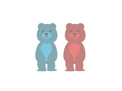 Girlfriends Bear ui 动效 品牌 图标 插图 活跃 设计